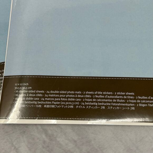 NIP Lot 6 1/2 Creative Memories Scrapbooking Paper Perfect Fit 12x12 & 10x12 - Picture 6 of 8